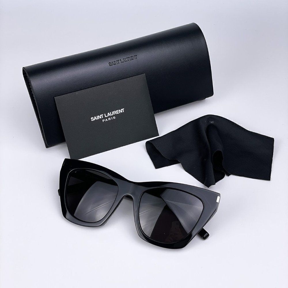 NEW Saint Laurent  SL214 KATE 001 Women Sunglasses - Picture 12 of 13